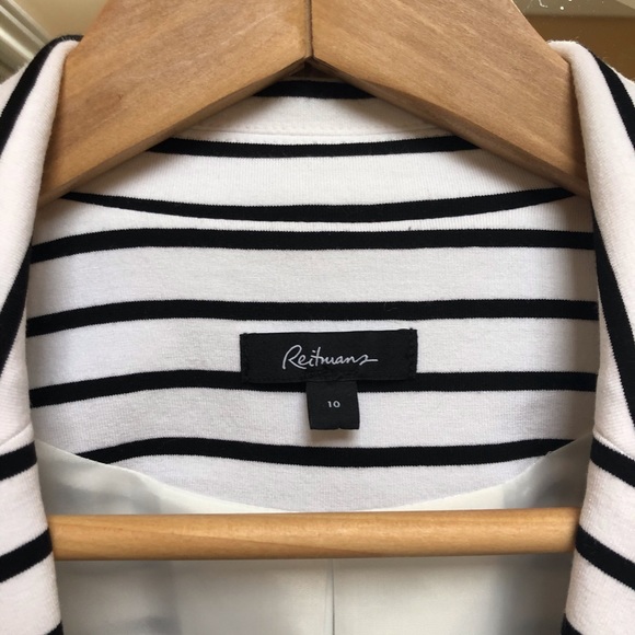 French-inspired chic black & white blazer in M 💋 - Picture 4 of 10